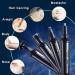 Nose and Ear Hair Trimmer - Painless Rechargeable Wet/Dry IPX7 Waterproof Dual Edge Blades for Precision Grooming - Buy Online on GoSupps.com