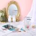 30 Pcs Lash Shampoo & Mascara Brushes Set with Nose Cleaning & Reusable Bottles - Bright Color Glitter - Buy Online on GoSupps.com
