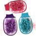 FOMIYES 6 Pcs Spa Gloves & Exfoliating Body Scrub Mesh Pouf - Comfortable Shower Ball & Gauntlet Mittens for Ultimate Bath Experience - Buy Online on GoSupps.com