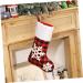Cabilock Christmas Tree Pendant Chrismas Socks Chrismas Bags Christmas Decor Cloth Lattice Accessories Assorted Color B 50x28cm - Buy Online on GoSupps.com