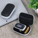 Portable Travel Case for Oximeter | Protective Zipper Carrying Pouch for Blood Oxygen Monitor | Universal Black EVA - Buy Online on GoSupps.com