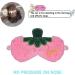Ulife Mall 3D Strawberry Sleep Mask | Funny Soft Cartoon Eye Mask for Kids & Adults | Plush Silk Eyeliner for Travel & Parties - Buy Online on GoSupps.com