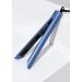 Luxe Hair Straightener 1 Ceramic Flat Iron for Professional Styling. Dual Voltage 110/240 for Straighten Curl or Wave.(Blue Topaz)