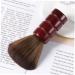 FOMIYES Dusters for Cleaning Hair Cutting Brush Neck Duster Face Duster Neck Brush Broken Hair Hairdressing Tool Wooden M Red - Buy Online on GoSupps.com