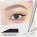2 Double Tip Lower Eyelash Pencil Waterproof Liquid Eyeliner Two-Claw Waterproof Fake Eyelashes Liquid Tip Slim Eye Liner Eye Liner Makeup for Halloween Daily Use A: Gray Black - Buy Online on GoSupps.com