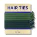 Havhaf Knotted men's hair gum for men-no damage fold break bun hair gum for men with long hair |For rolls curly thick elastic for boys (forest thin) 1 piece (1 -pack) forest