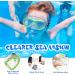 2 Pack Kids Swim Goggles & Diving Mask with Earplugs | Anti-Fog Silicone Glasses for Youth 6-14 | Beach & Pool Gear in Blue Green - Buy Online on GoSupps.com