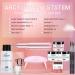 Cooserry Acrylic Nail Kit with Drill and UV Light - Beginner Nail Kit with 3 Colors Powder and Monomer Liquid Set - Buy Online on GoSupps.com