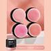 Silky Smooth Coral Red Loose Powder Blush Cushion with Puff - High Pigmented & Easy to Blend | Natural Face Blush for Cheeks - Buy Online on GoSupps.com