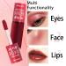 7 Colors Lip Tint Stain Set - Long Lasting Mini Liquid Matte Lipstick & Multi-Use Lip Cheek Tint - Moisturizing Plump Gloss for Vivid Lip Makeup - Buy Online on GoSupps.com