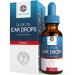 Medi Grade Olive Oil Ear Drops for Wax Removal and Blocked Ears 10ml - 100% Natural Ear Wax Removal Drops with Pipette Dropper Softens and Removes Hardened Earwax Buildup - Advanced Ear Wax Drops