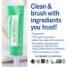 Dr. Bronner's Spearmint Toothpaste - Fluoride-Free Vegan & Organic Coconut Oil - 105 ml Tube - Buy Online on GoSupps.com