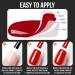 KINGMAS 6 Color Red Gel Nail Polish Set - Soak Off UV LED Nail Kits for DIY Nail Art - Perfect Gift for Women & Girls - Buy Online on GoSupps.com