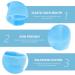 Beaupretty Heel Protection Moisturizing Socks - Spa Gel Heel Sockets & Moisture Gel Socks for Women with Nuis Blue Elevator Insoles - Buy Online on GoSupps.com