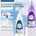 Donubiiu Affectionate Stain Remover Affectionate Active Enzyme Laundry Stain Remover - White Shirt Guardian Active Enzymatic Laundry Cleaning Stubborn Stain Cleaner Oil Remover (2PCS Purple) 2PCS 120 ml (Pack of 1) - Buy Online on GoSupps.com