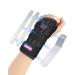 Fitomo Wrist Support with 3 Metal Splints and Soft Thumb Opening Wrist Splint for Carpal Tunnel Arthritis Tendonitis Sprains Hand Splint for Night Support Sleeping 1 Unit Left Hand L/XL Left-Purple
