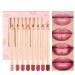 12-Piece Matte Lip Liner Pens Set - Long-Lasting & Creamy | Natural Lip Makeup Pencils - Buy Online on GoSupps.com
