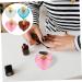 Mikinona 4 Sets Nail Holder Nail Stand Nail Tip Holders Nail Art Base Nail Art Tool Nail Tip Display Stand Nail Art Stand Nail Display Stand Nail Practice Stand Tool for Nail Art - Buy Online on GoSupps.com