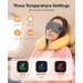 Heated Eye Mask for Dry Eyes & Blepharitis | Cordless Washable Compress | Perfect Gift (Grey - Buy Online on GoSupps.com