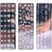 6-Piece Nail Art Stamping Plate Set | DIY Decoration Tools for Flowers Snowflakes Butterflies & Dandelions | Perfect for Manicure Designs - Buy Online on GoSupps.com