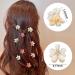 12pcs Flower Hair Claw Clips for Girls & Women - Cute Mini Clips for Thin Hair - Colorful Decorative Hair Accessories - Buy Online on GoSupps.com