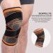 Knee Support 2-Pack - Adjustable Sports Knee Sleeves for Pain Relief Meniscus Tear Arthritis & Inflammation | Unisex | Orange S - Buy Online on GoSupps.com