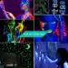 Pigment Powder Paint-Fluorescent Powder Luminous Powder Glow In The Dark Neon Colors Nail Decorations Nail Art Use Diy Blue Green 100g - Buy Online on GoSupps.com