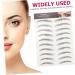 Baluue 24 Pcs Eyebrow Stickers Eyebrows Cosmetics Waterproof Eyebrow Tattoos Eyebrow Grooming Cejas Soy Ink - Buy Online on GoSupps.com