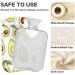 Naanle Avocado Tropical Fruit Hot Water Bottle - 1L Transparent for Pain Relief & Heat Therapy | Ideal for Bed Hand & Foot - Buy Online on GoSupps.com