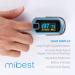 Buy mibest OLED Finger Pulse Oximeter - Accurate O2 Meter | Dual Color White/Light Blue - International Shipping Available - Buy Online on GoSupps.com