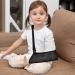 Kids Mesh Arm Sling - Adjustable Shoulder Immobilizer for Broken Bones & Sprains - Child Rotator Cuff Support Brace - Black S - Buy Online on GoSupps.com
