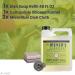 Mrs. Meyers Liquid Dish Soap Refill - Lemon Verbena - 48 FL OZ | Includes Silicone Funnel & Magic Cleaning Cloths - 4 Piece Set | International Shipping - Buy Online on GoSupps.com