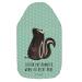 Mr. & Mrs. Panda hot water bottle Sit - gift skunk children's heat bottle heat bottle cover hot water bottle with reference office saying turquoise