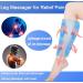 Comrelax Rechargeable Leg Massager with Heat | Air Compression Pain Relief | Handheld Controller | Portable - Buy Online on GoSupps.com
