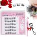 Dorolab Dorolab Lashes Dorolab Eyelashes Dorolab Self Adhesive Eyelashes Dorolab Glue Free Eyelashes for Eyelash Extensions No Glue Needed (Style E)