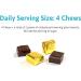 Benecol Soft Chews - Cholesterol-Lowering Plant Stanols - 120 Chocolate Chews - Buy Online on GoSupps.com