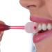 Adult Soft Bristle Toothbrush - Round Micro-Fine Brush Head for Sensitive Oral Hygiene - Red, 1 Count - Buy Online on GoSupps.com