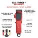 GAMMA+ Boosted Professional Cordless Hair Tools Collection | High Performance Clippers Trimmers & Shavers for Precision Grooming - Shop Internationally - Buy Online on GoSupps.com