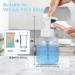 flowcheer Foaming Soap Dispenser Plastic Jar 12 OZ/350 ML Refillable Foam Hand Soap Dispenser Pump Bottle for Kitchen Sink Bathroom 2 Pcs Clear - Buy Online on GoSupps.com