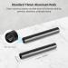 SmallRig 4 Black Aluminum 15mm Rod with M12 Female Thread - Pack of 2 | 1049 - Buy Online on GoSupps.com