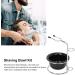 Beard Shaving Bowl Kit for Men | Stainless Steel Razor Brush Stand | Complete Barber Shaving Accessories Set - Buy Online on GoSupps.com