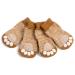 Pet Heroic Indoor Anti-slip socks for dogs and cats-8 sizes from S to 5XL for small-riani animals-paw protection and traction thanks to silicone gel brown mode X-Large
