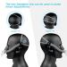 Airfit P10/N30 CPAP Mask Replacement Straps - Fully Adjustable Quickfit Elastic Headgear for Resmed Nasal Pillow System (2-Pack) Blue/Gray - Buy Online on GoSupps.com