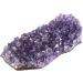 Nupuyai Natural Amethyst Druse Rough Stone | XL Irregular Crystal Cluster for Reiki Healing & Home Decoration - Buy Online on GoSupps.com