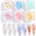 6 Boxes of Light Change 3D Nail Flowers Accessories with Gold and Silver for Mixed DIY Jewelry Art Decorative Supplies - Buy Online on GoSupps.com