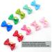 60PCS Cute Puppy Dog Bowknot Hair Bows with Rubber Bands - Handmade Pet Grooming Accessories - Buy Online on GoSupps.com