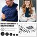 100 Pcs Eco-Friendly Resin Sewing Buttons - 4-Hole Craft Buttons in 5 Sizes, Black Round Mixed Buttons for Sewing, DIY, Holiday Decor - Buy Online on GoSupps.com
