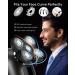 ATEEN Wet/Dry Electric Head Shaver for Men - Rechargeable Bald Shaver with LED Display - Grooming Kit for Men - Anti-Pinch Technology - Silver - Buy Online on GoSupps.com