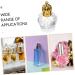 HONMEET Ball Perfume Perfumes Empty Perfume Bottle Tiny Perfume Bottle Perfume Container Essential Oil Bottle Small Perfume Bottle Glass - Buy Online on GoSupps.com