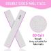 Professional 80/80 Grit Nail Files - Double Sided Emery Board for Acrylic and Gel Nails - Coarse Nail File for Home and Salon Use - 50pcs - Buy Online on GoSupps.com